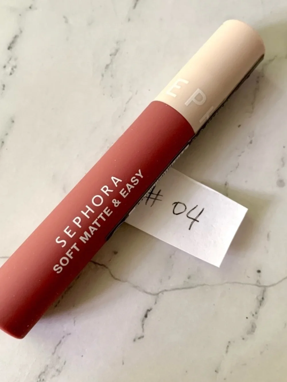 Sephora Soft Matte & Easy Liquid Lipstick 04 Laid back - 0.15 Oz